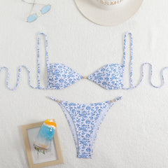 Fashion Bikini Three-Point Tight Split Women