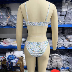 Breathable Banded Bikini Swimsuit