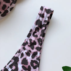 Rigid Underwire Leopard Bikini