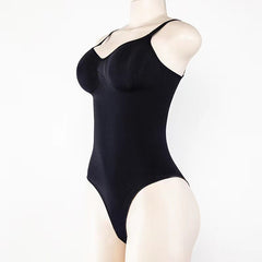 Black Triangle Shapewear with Hip Support