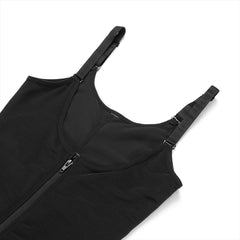 Stretch Mesh Zipper Shapewear Pants