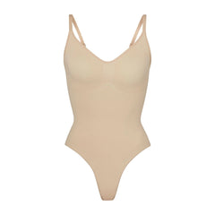 Skin Color T-Shaped Shapewear with Hip Support