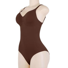 Dark Brown Triangle Shapewear with Hip Support